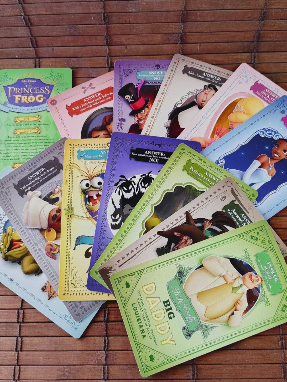 Disney The Princess And The Frog Fortune Card Game